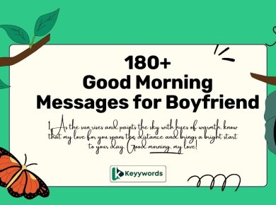Good morning messages for boyfriend