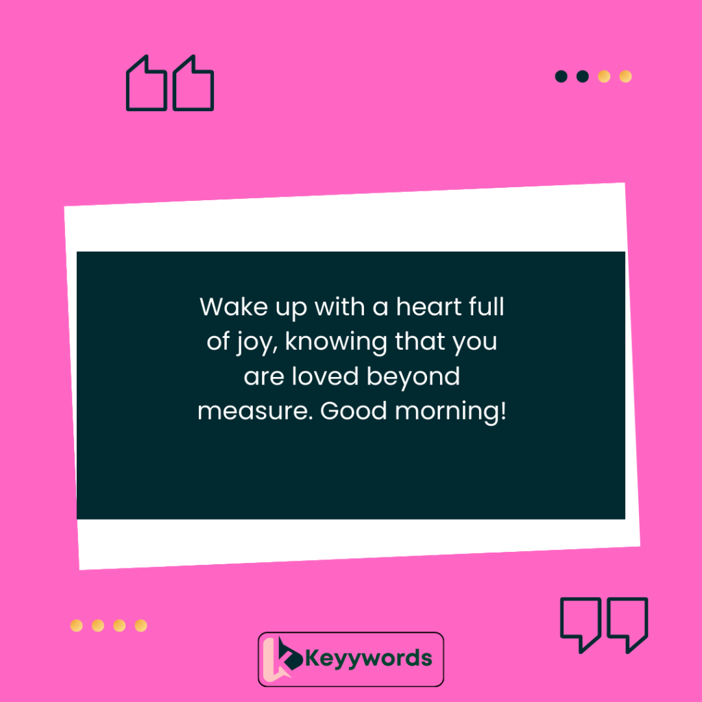 Good morning messages for her to be happy
