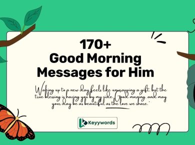 Good morning messages for him
