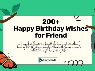 Happy Birthday Wishes for Friend