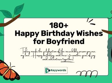 Happy birthday wishes for boyfriend