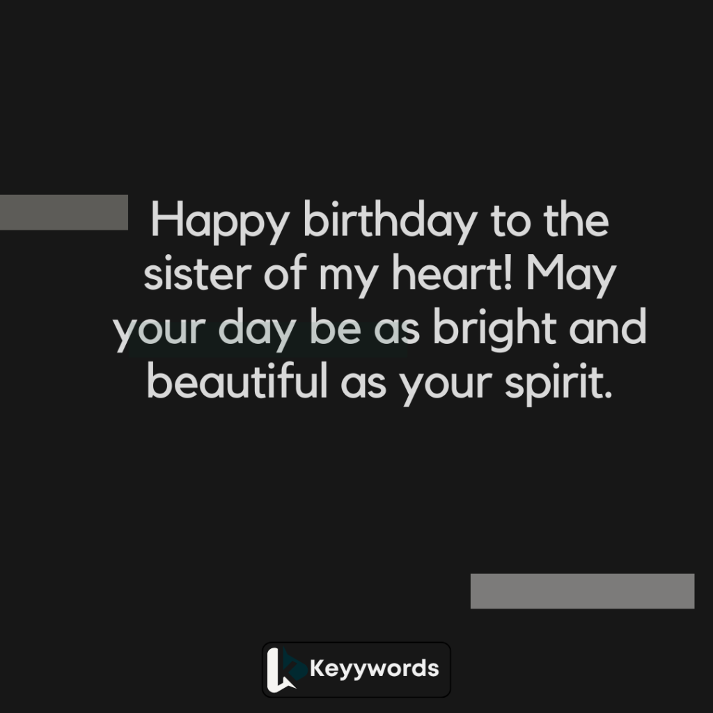 Happy birthday wishes for friend like sister