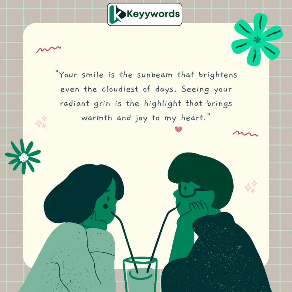Heart touching love messages to make her smile