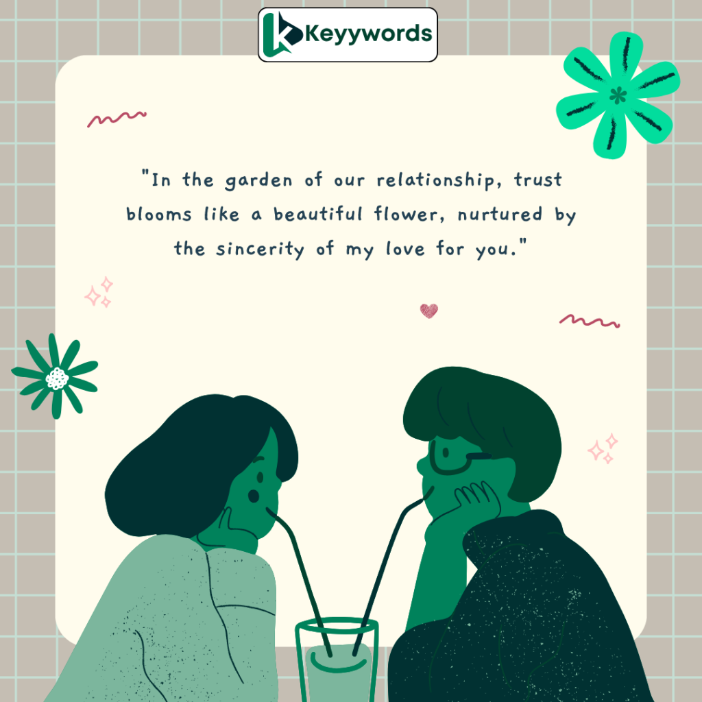 Love messages for her to trust you