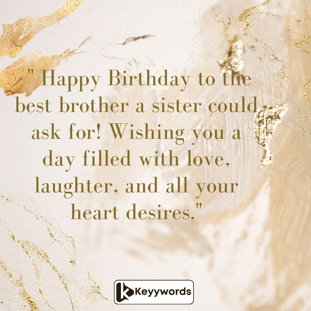 A Birthday Text to My Married Brother