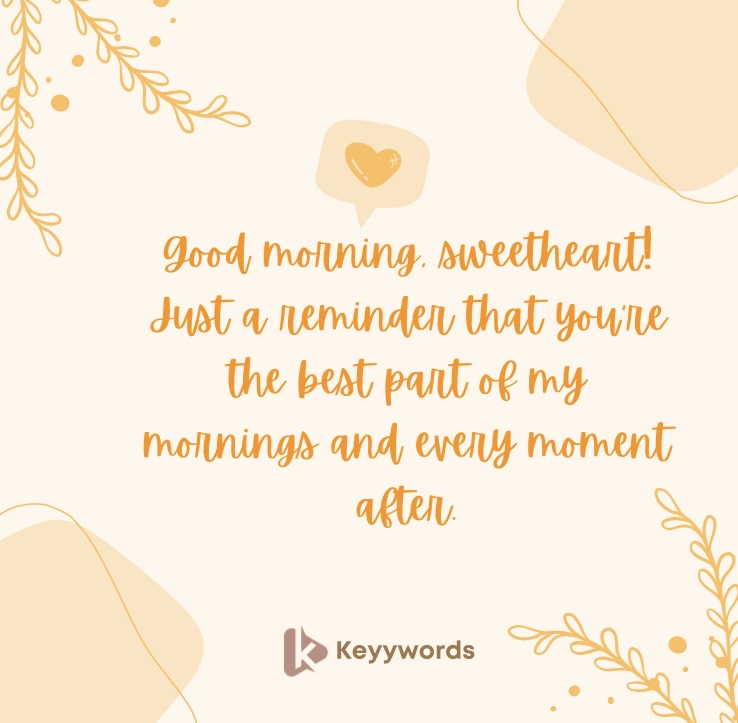 Cute Morning Messages for My Wife