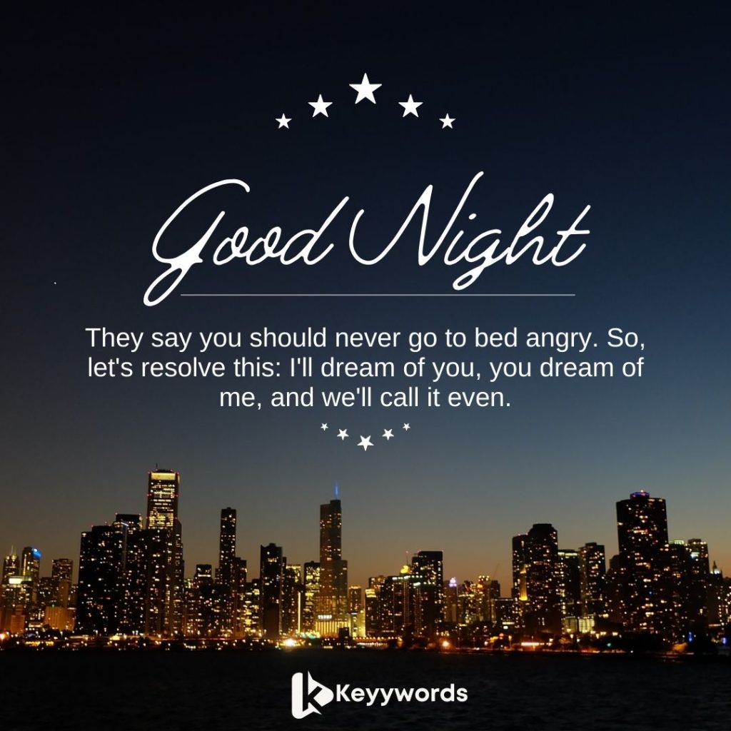 Funny Good night messages for crush