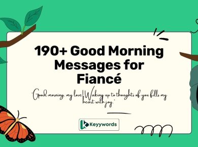 Good Morning Messages for Fiance