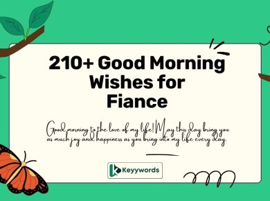 Good Morning Wishes for Fiance