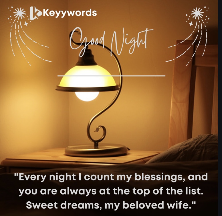 Good Night Messages for Wife