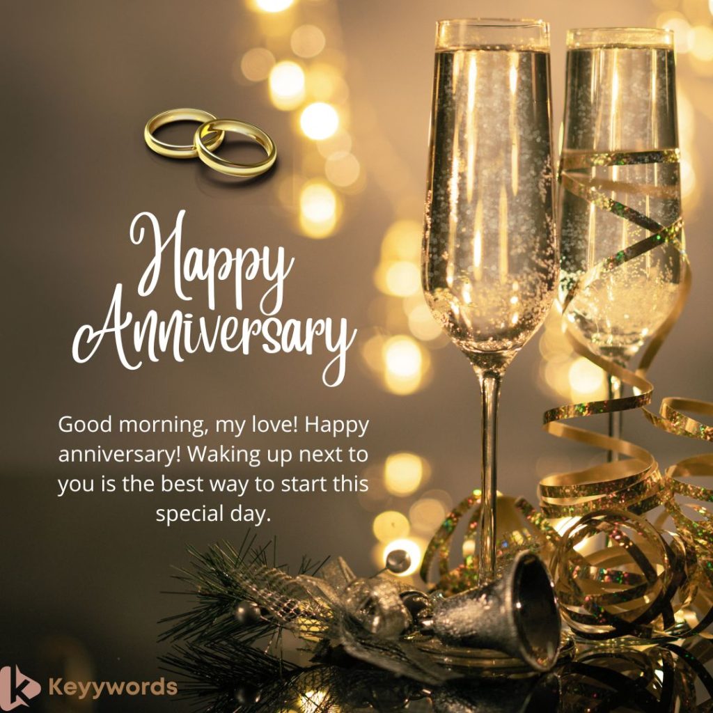 Good morning quotes for husband on anniversary