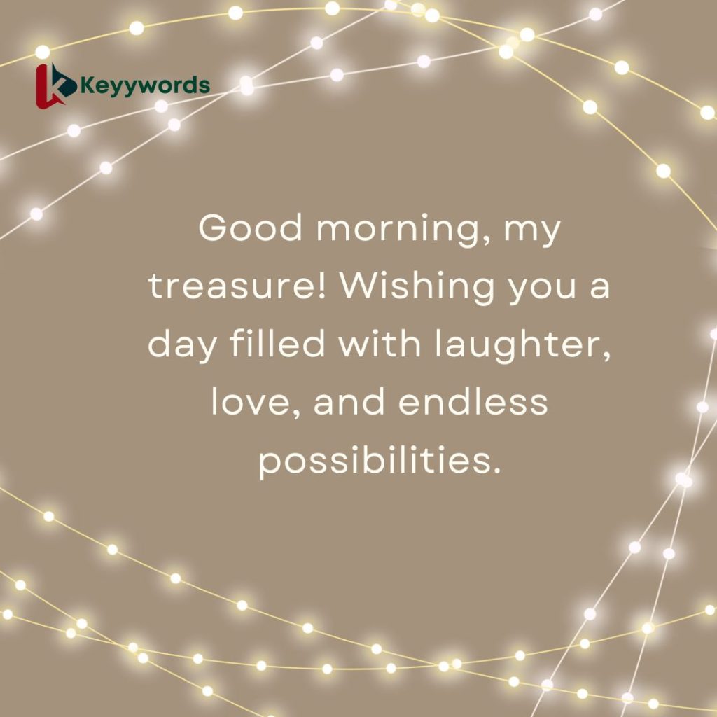 Good morning wishes to make her fall in love