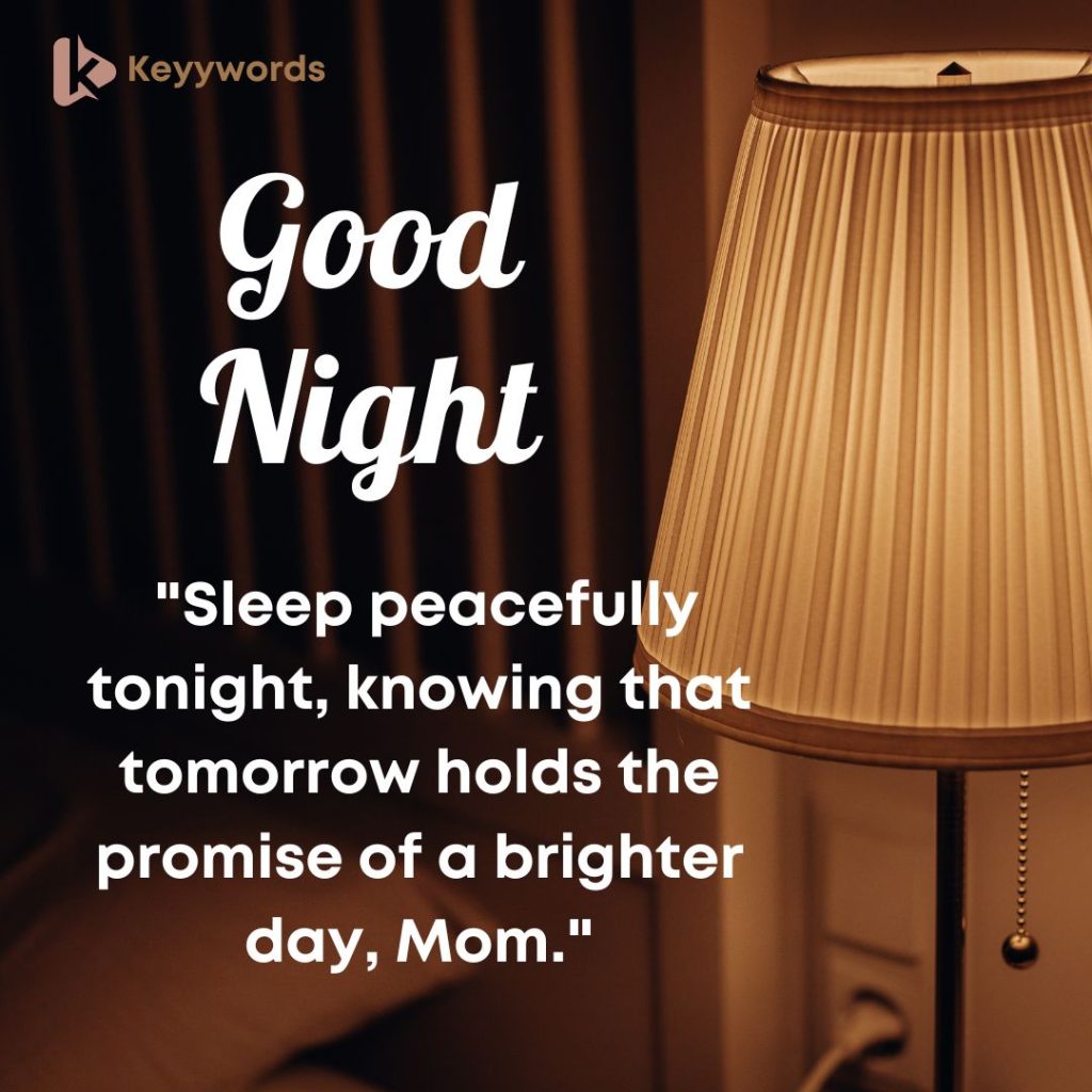 Good night messages for a sick mother