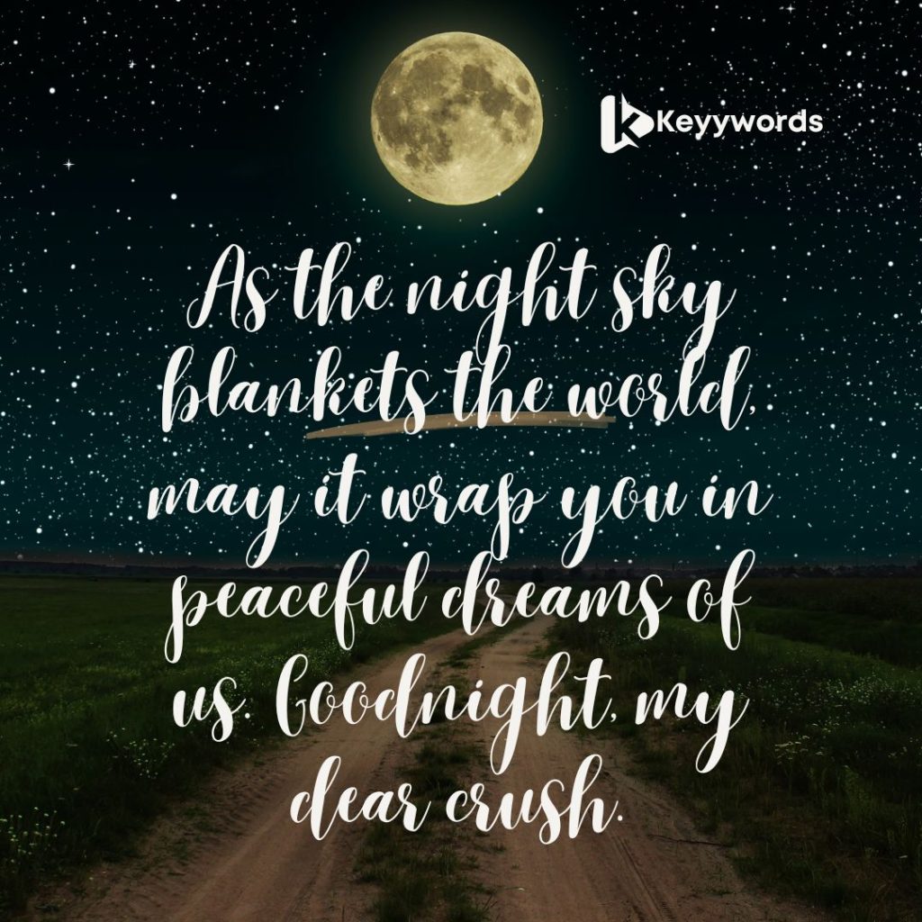 Good night messages for crush boy