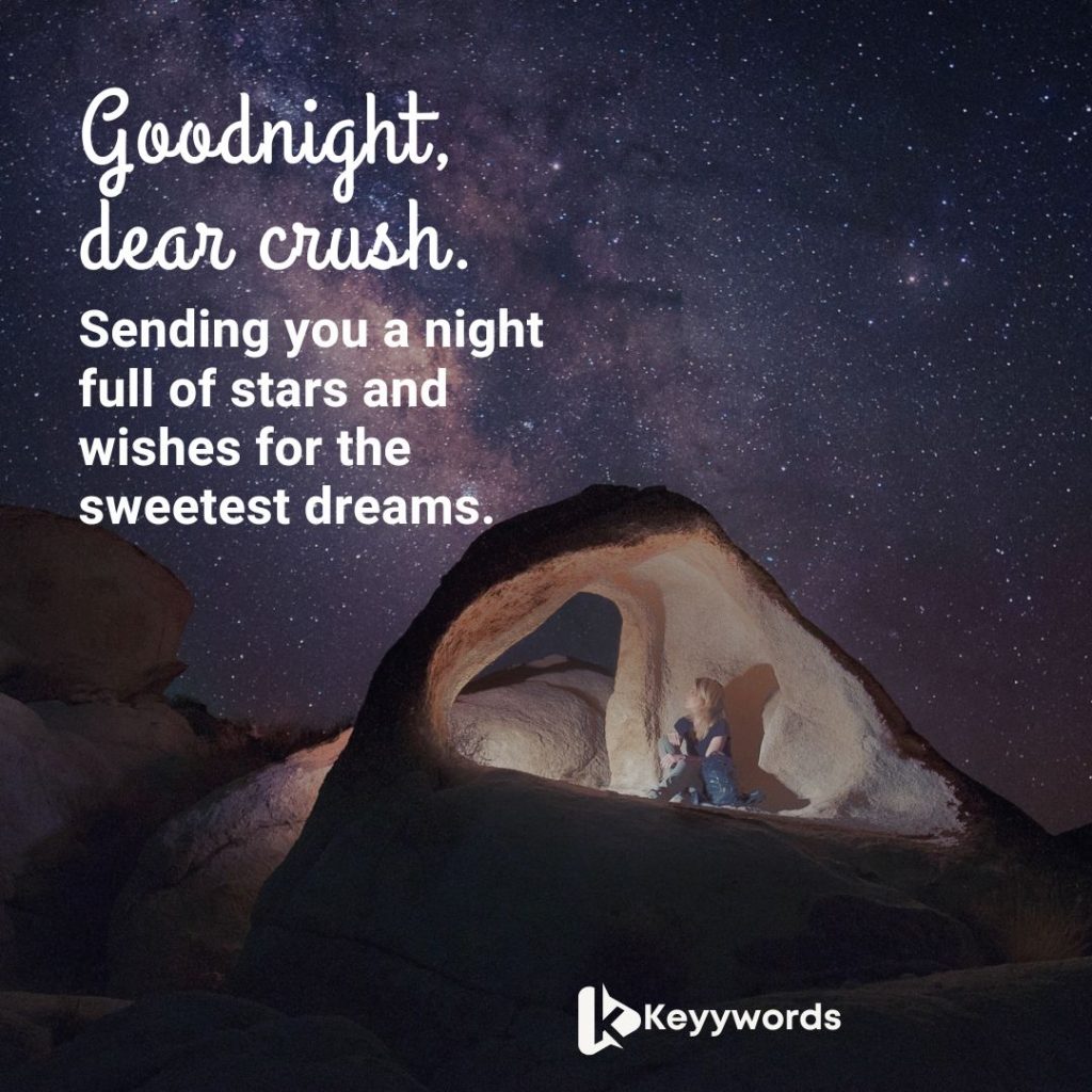 Good night messages for crush woman