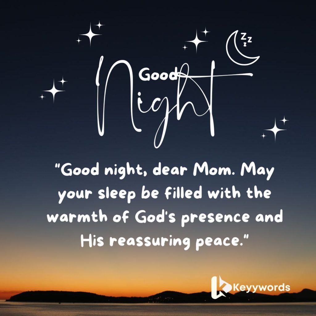 Good night messages for mother with prayers
