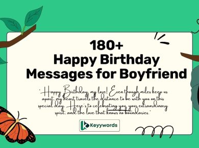 Happy Birthday messages for boyfriend