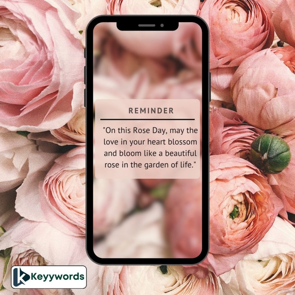 Happy Rose Day messages for social media caption