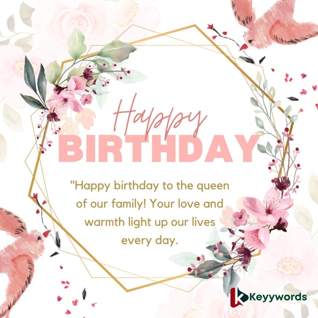 Happy birthday messages for a wife from family members