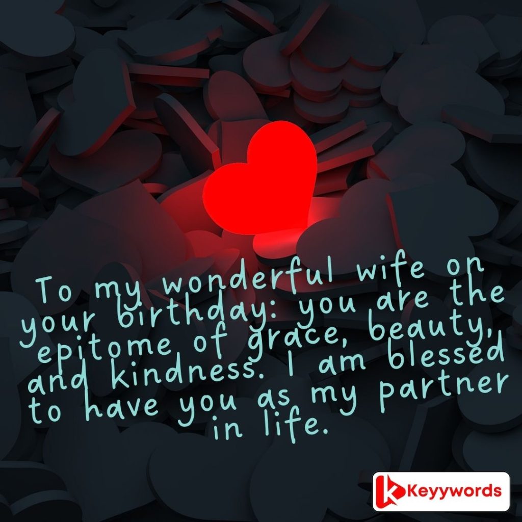 Happy birthday messages for wife from husband