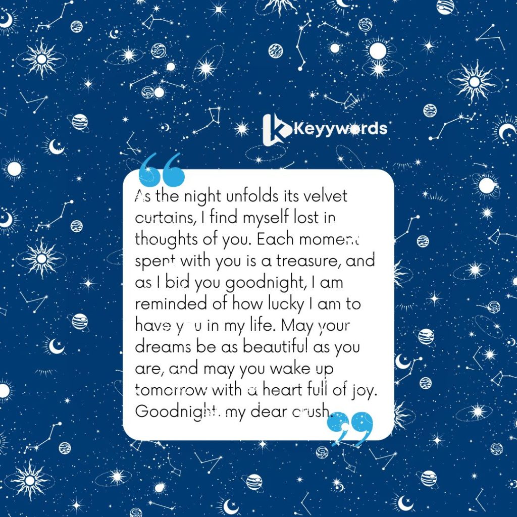 Long Good night messages for crush
