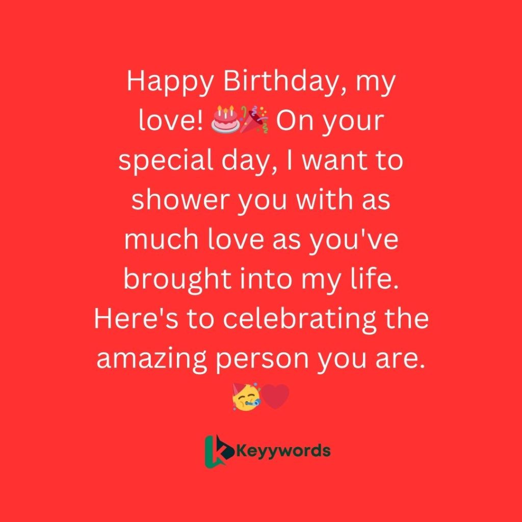 Lovely Happy Birthday messages for boyfriend