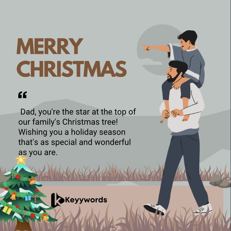 Merry Christmas Messages for Father