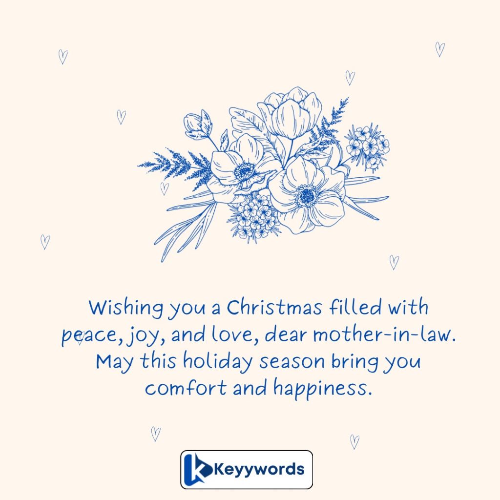 Merry Christmas Quotes For Mother-in-Law in another State