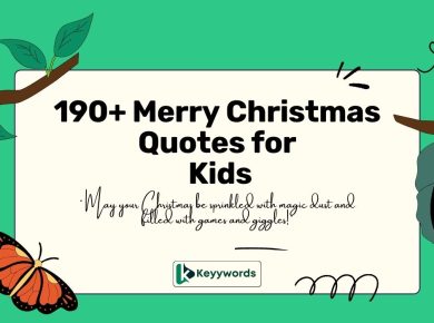 Merry Christmas Quotes for Kids
