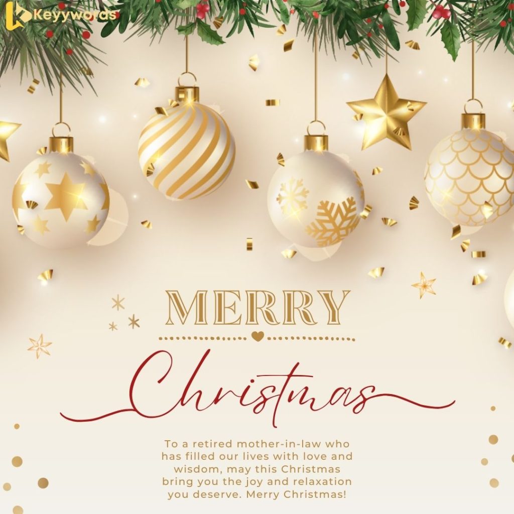 Merry Christmas Quotes for Retired Mother-in-Law