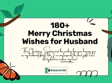 Merry Christmas wishes for husband
