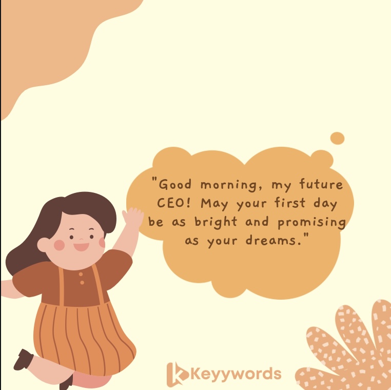Morning Wishes to My Fiance on Her First Day at Work