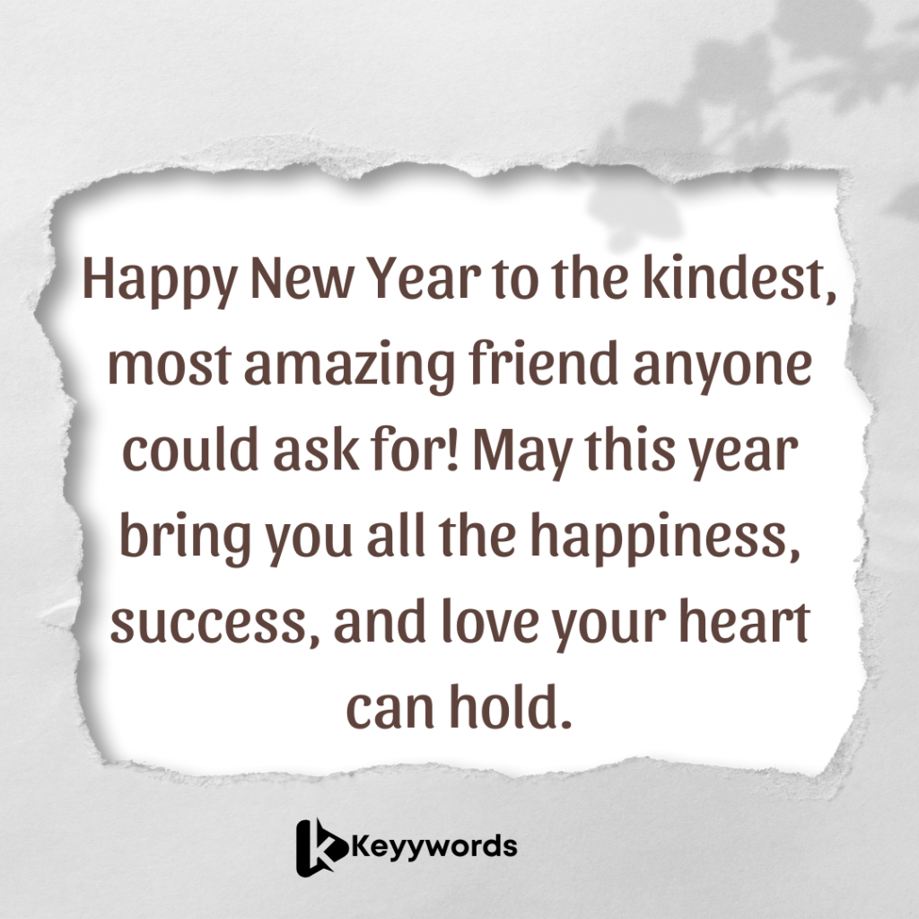 New Year Messages for Close Friends