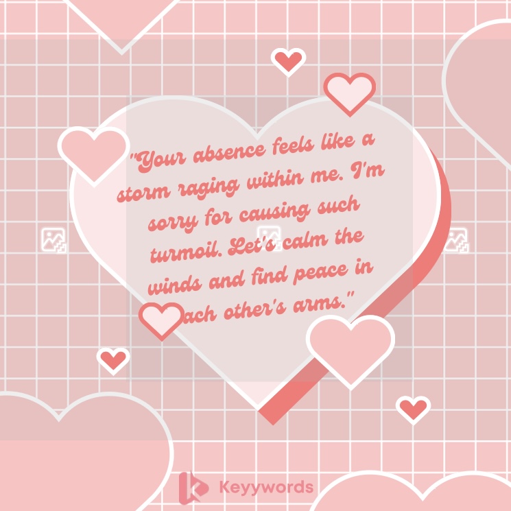 Romantic Sorry Messages for My Lover