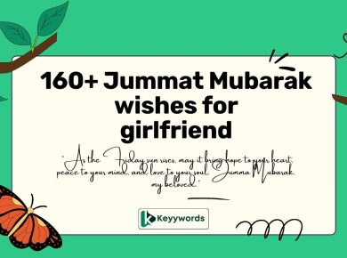 Jummat Mubarak wishes for girlfriend