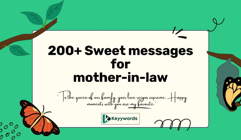 200+ Sweet messages for mother-in-law