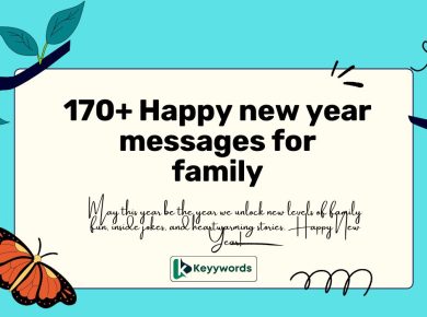 170+ Happy new year messages for family