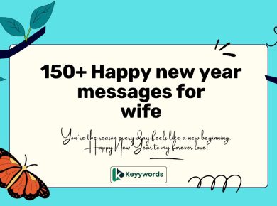 150+ Happy new year messages for wife