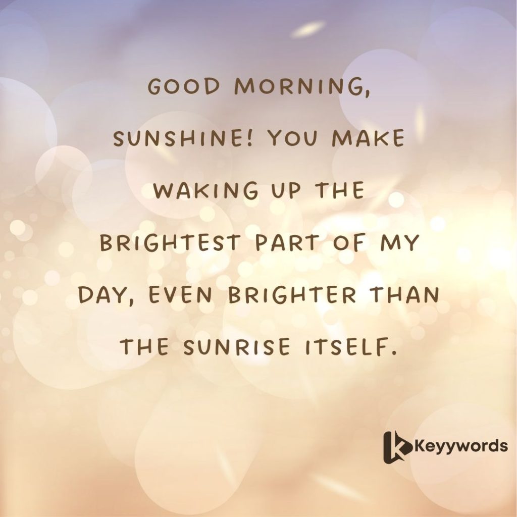 Good Morning Messages For Wife to make her smile