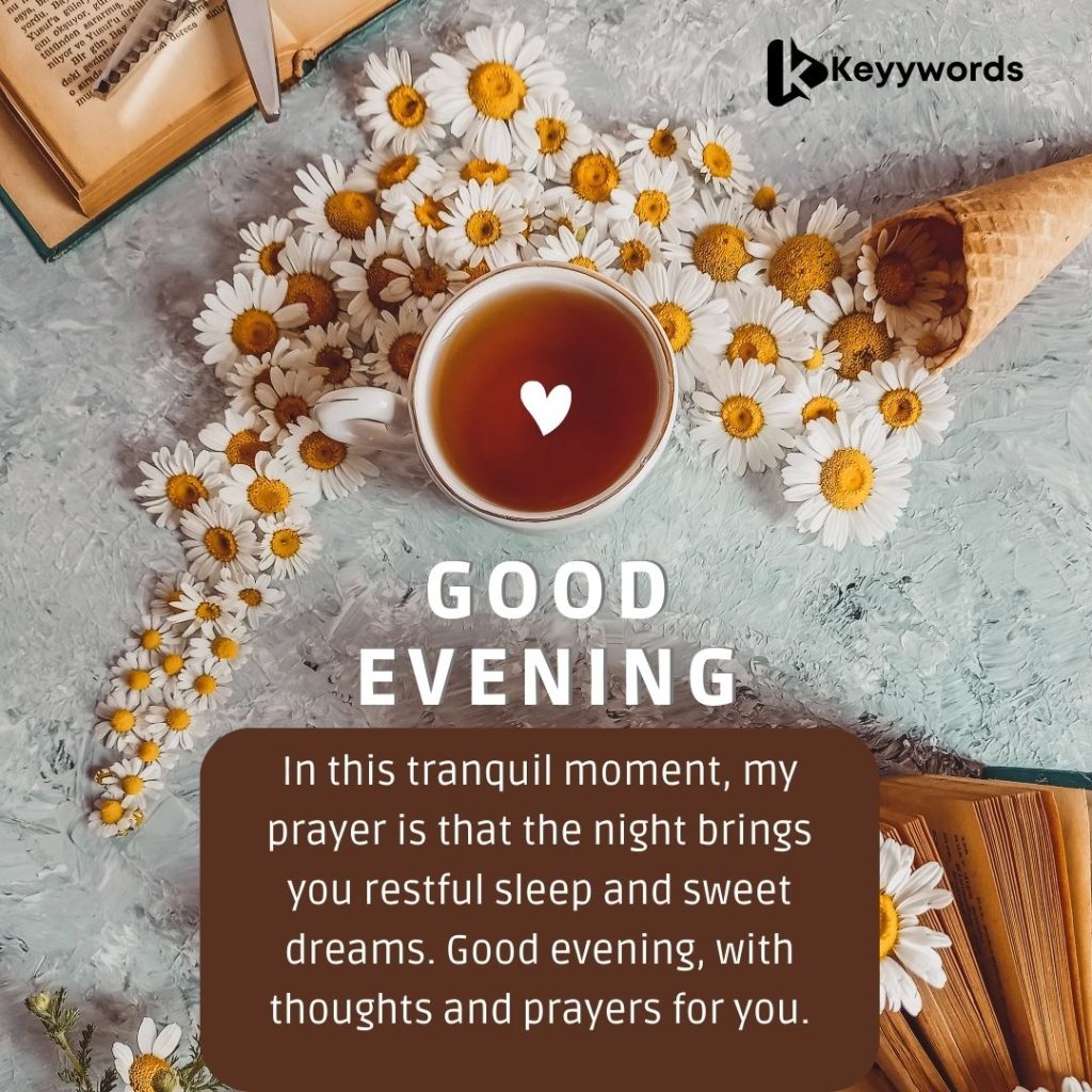 Good evening message for a friend with prayer