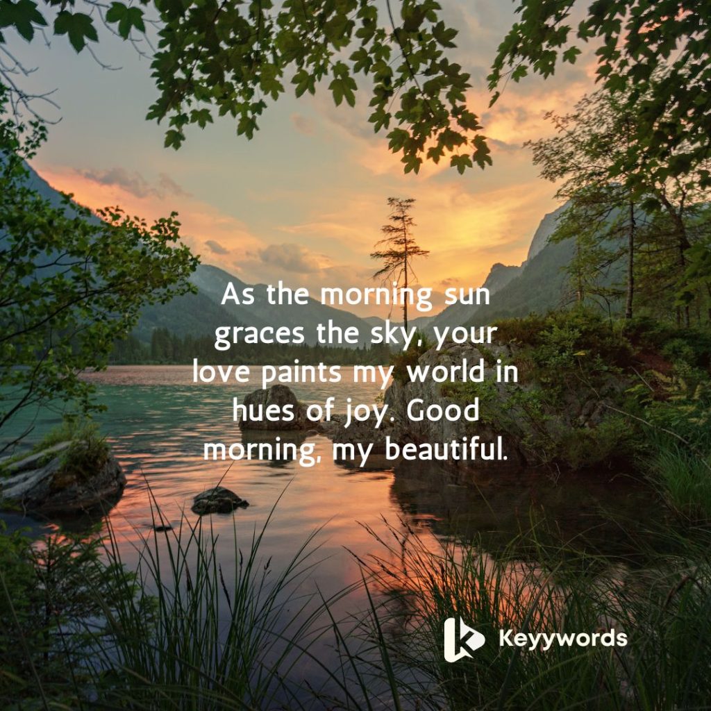 Good morning love quotes for her