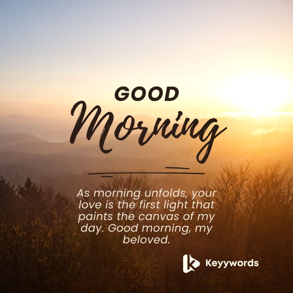 Good morning love quotes for my wife