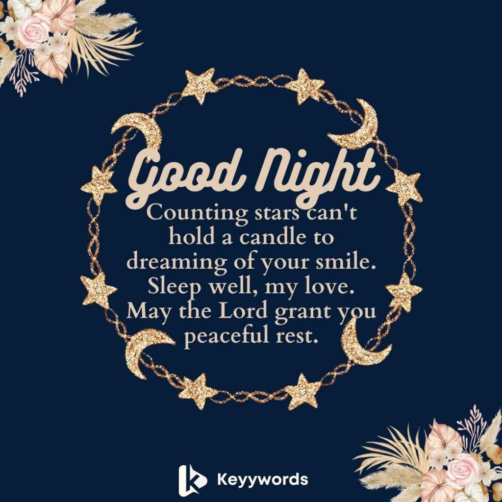 Good night messages for christian lover