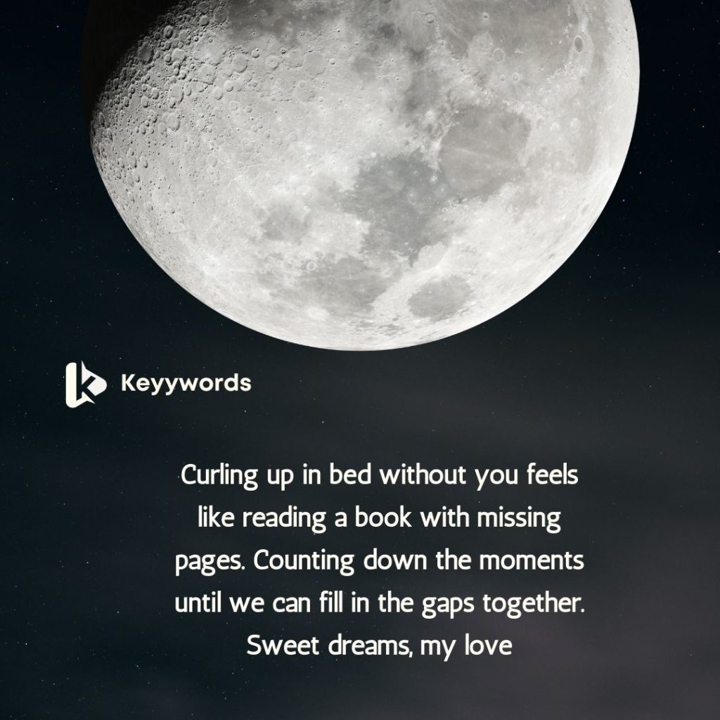 Good night messages for long distance lover