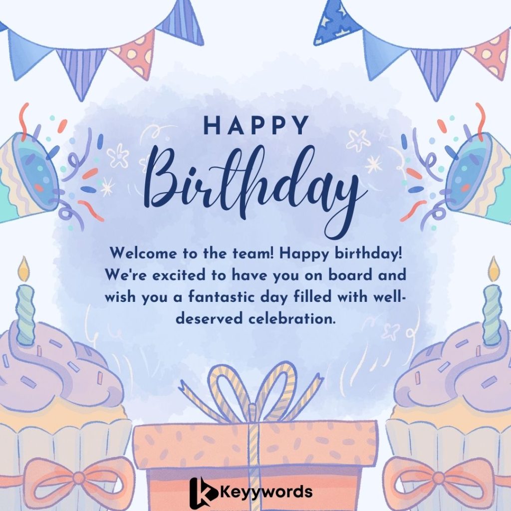 Happy Birthday Messages For new Colleague