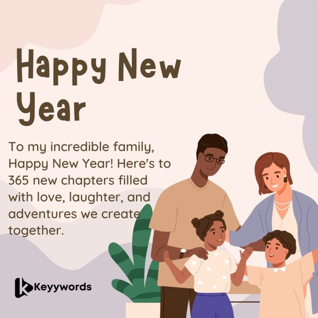 Happy New Year Greetings For Family