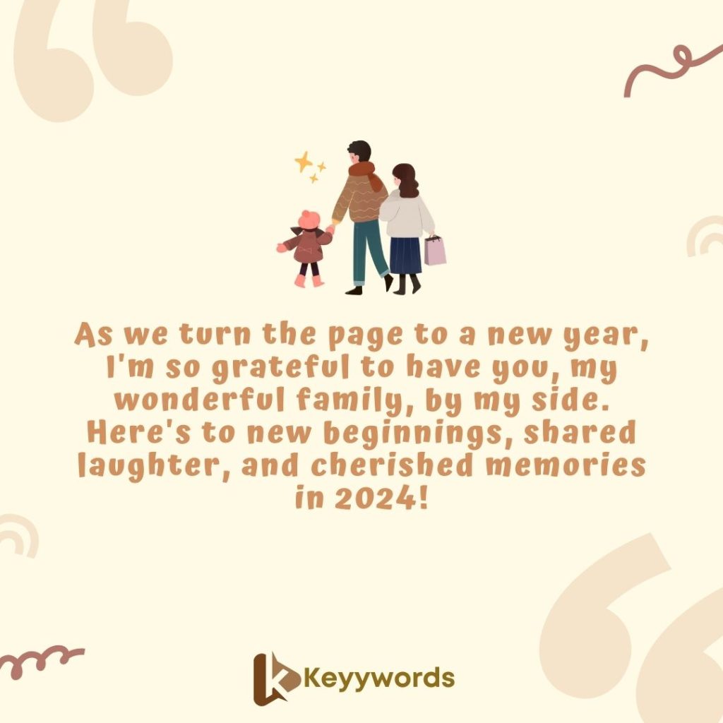 Happy New Year Greetings For Family members