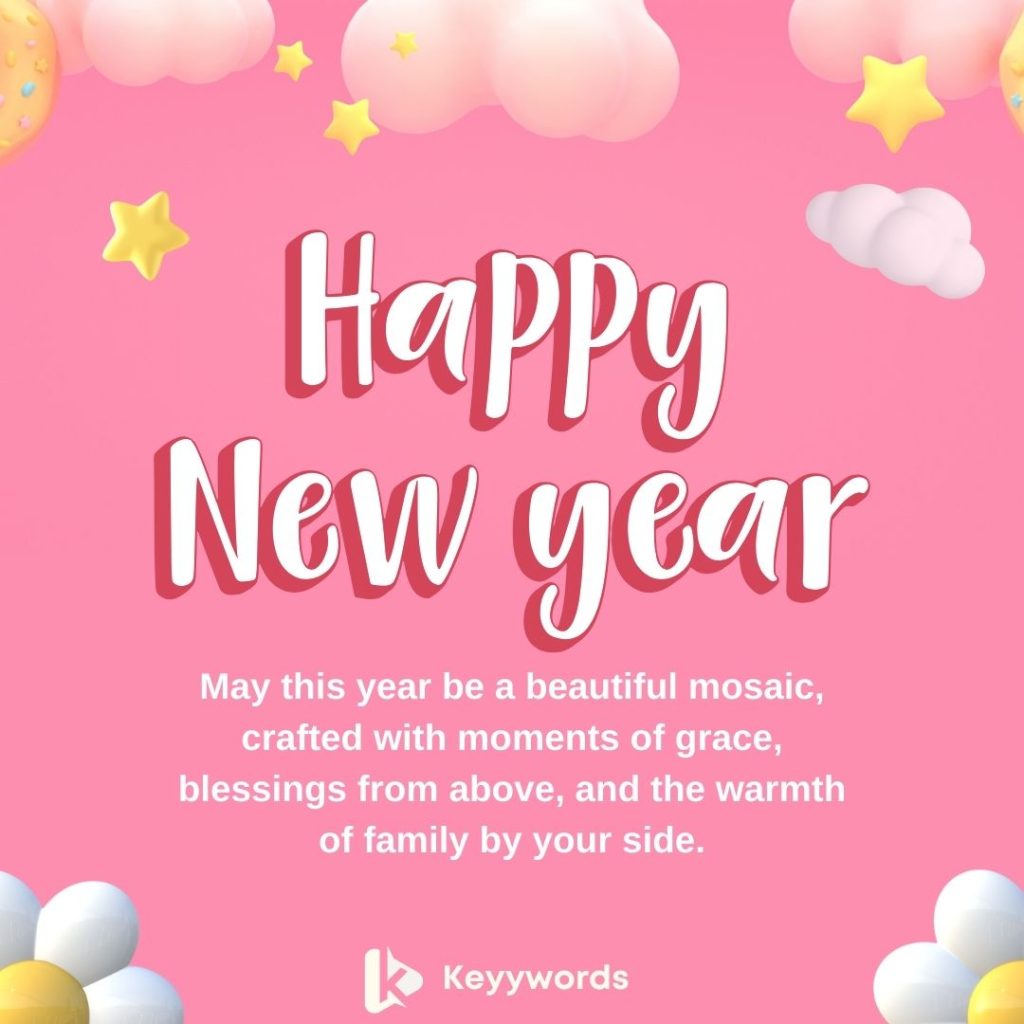 Happy new year messages for religious family