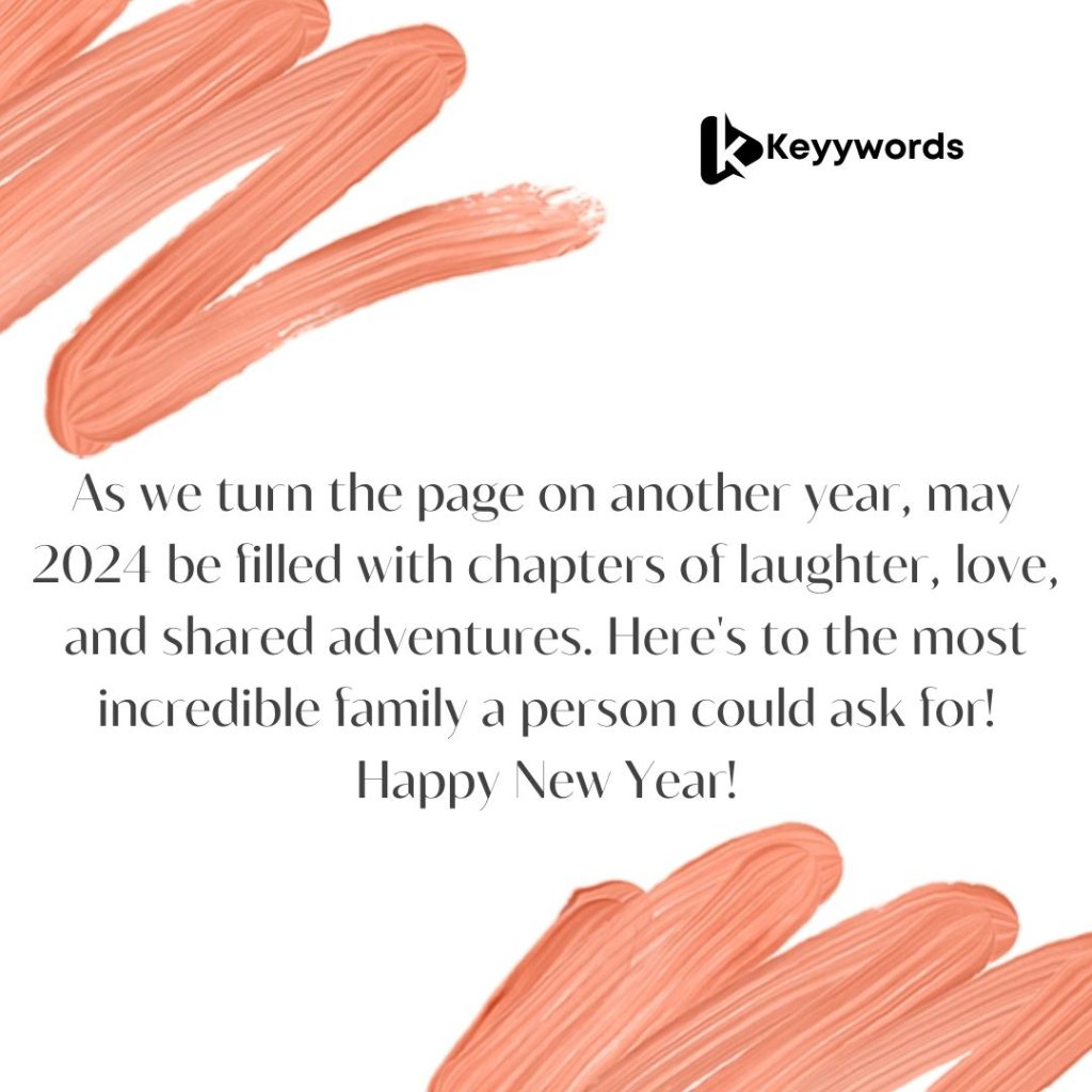Long Happy New Year Greetings For Family