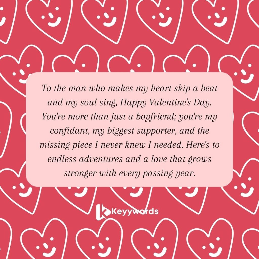 Long Valentine Wishes For Boyfriend